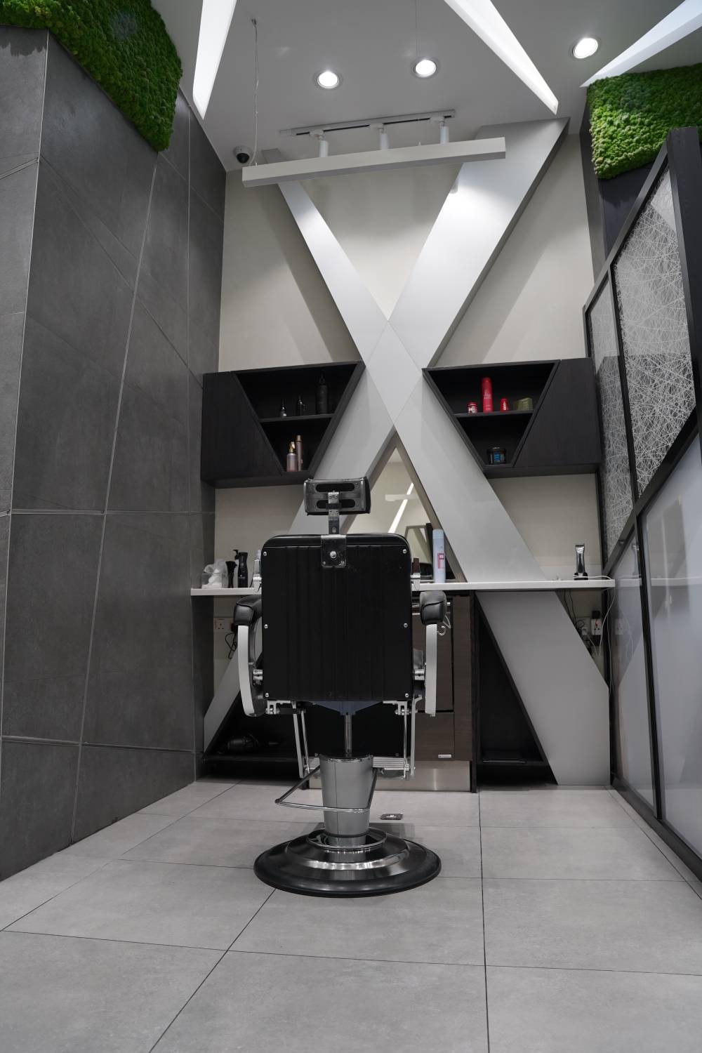 Designing An Upscale Barbershop with X Hair Lounge