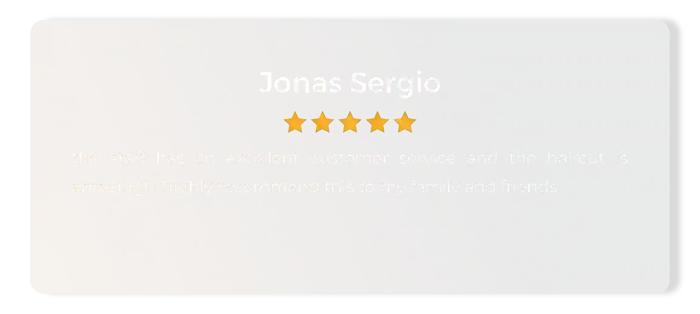 jonas customer reviews men's hair salon dubai
