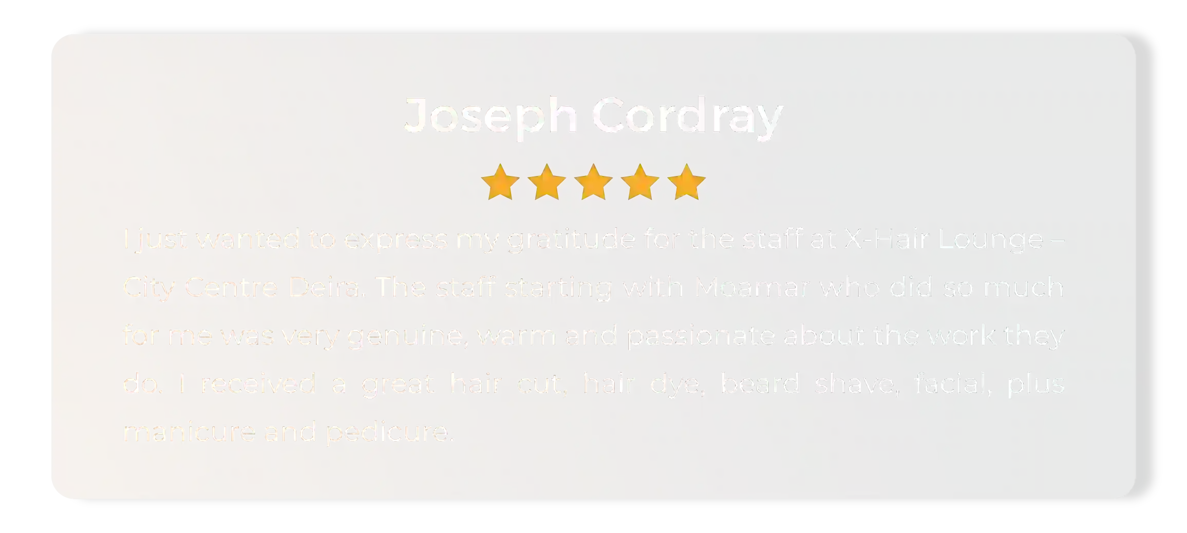 joseph customer reviews men's hair salon dubai