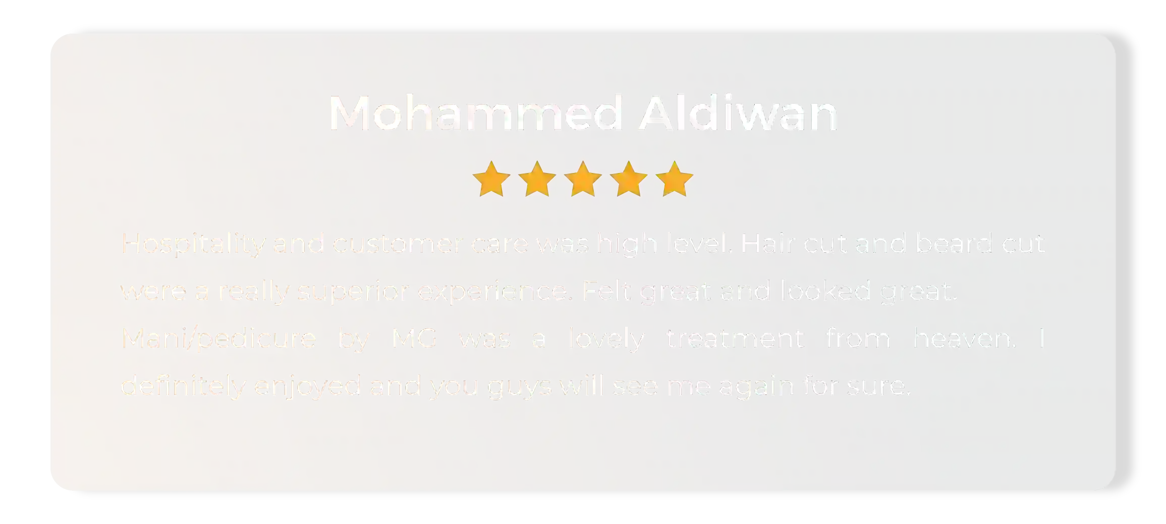 mohammed customer reviews men's hair salon dubai